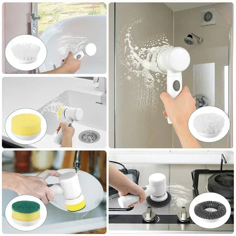 5 In 1 Electric Cleaning Brush