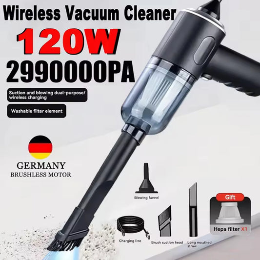 Mini High-Power Car Vacuum Pro
